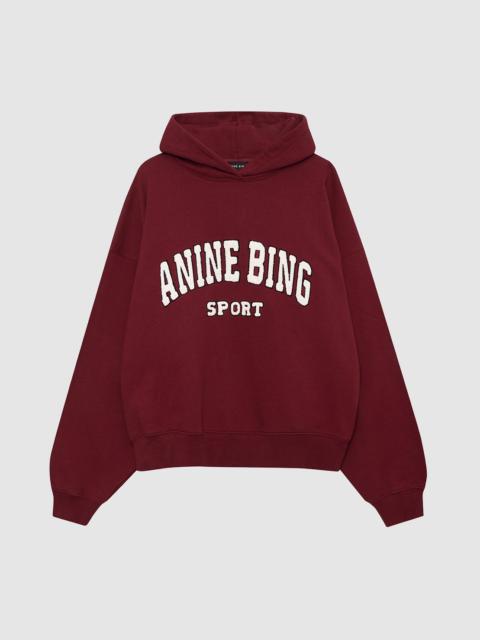Alec Hoodie Sport - Cabernet
