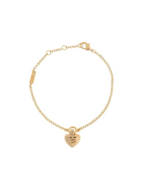 heart logo bracelet