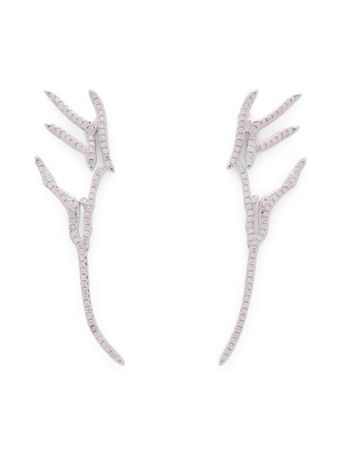 SOFT PINK WING EARRINGS