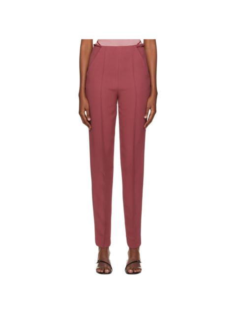 Pink Tailored Trousers