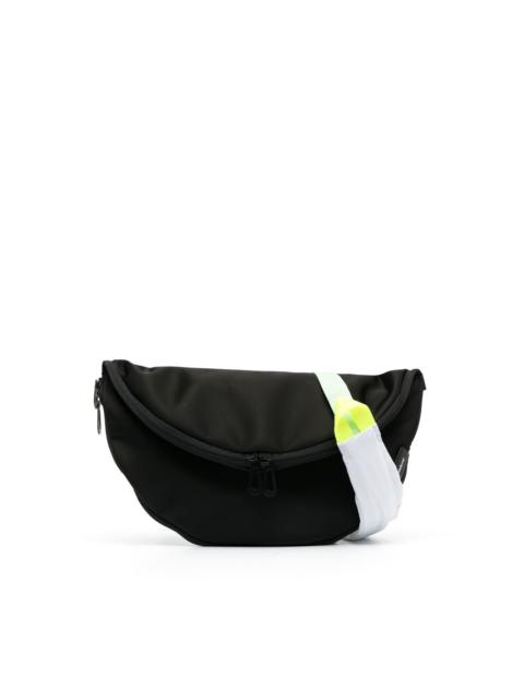 zipped crossbody bag