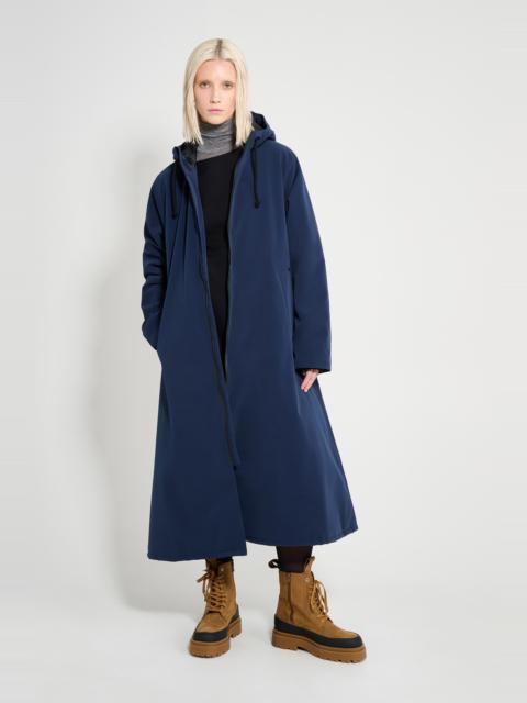 Mosebacke Long Matte Winter Coat Navy