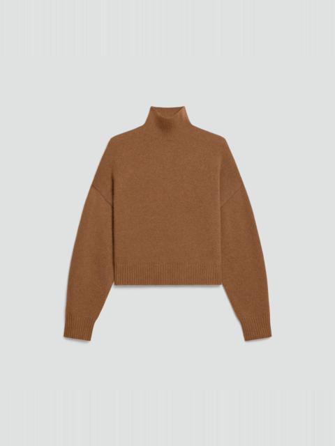 Cropped Turtleneck in Cashmere