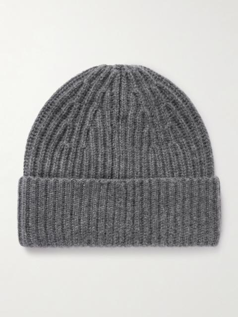 Martigny Ribbed Cashmere Beanie