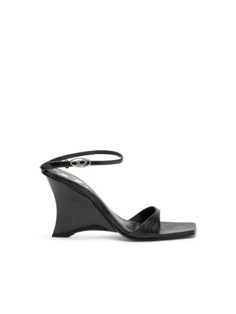 D-AMBER SANDAL WEDGE