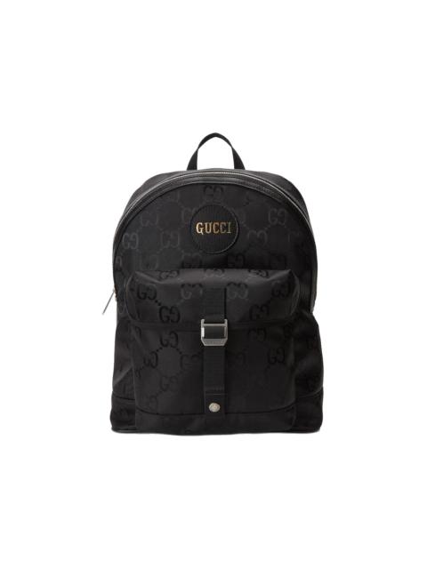 Gucci Off The Grid Backpack Palladium-tone Black
