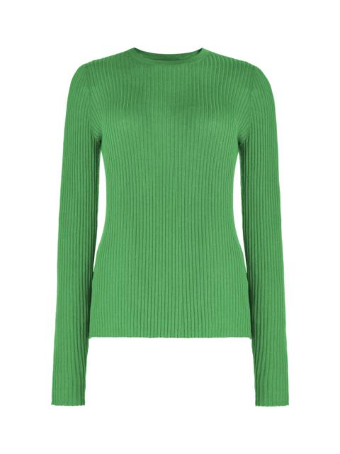 Browning Knit in Periodt Green Silk Cashmere