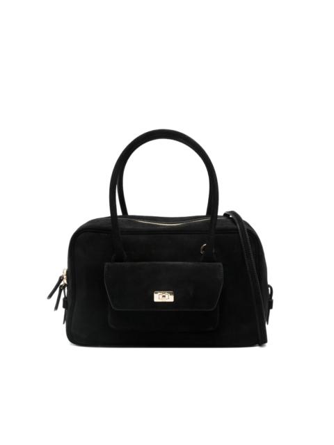 black tote bag