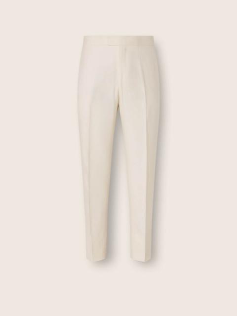 WHITE OASI LINO PANTS