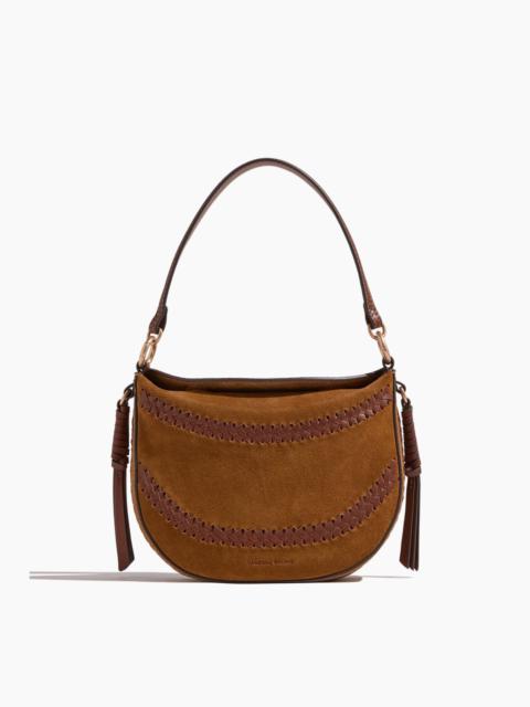 Mini Suede Daily Bag in Caramel