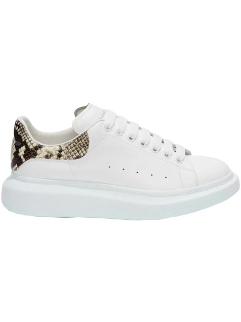 Alexander McQueen Oversized White Natural Python (Women's)