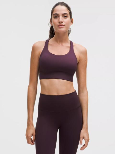 lululemon Energy Longline Bra Medium Support, B-D Cups *Evolve