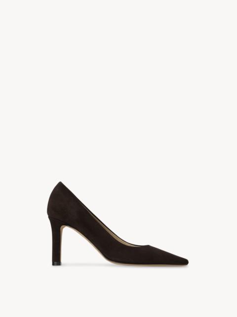 Carla 80 Pump in Suede