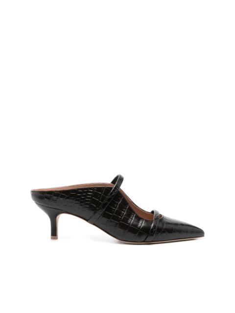 60mm Maureen pointed strap mules