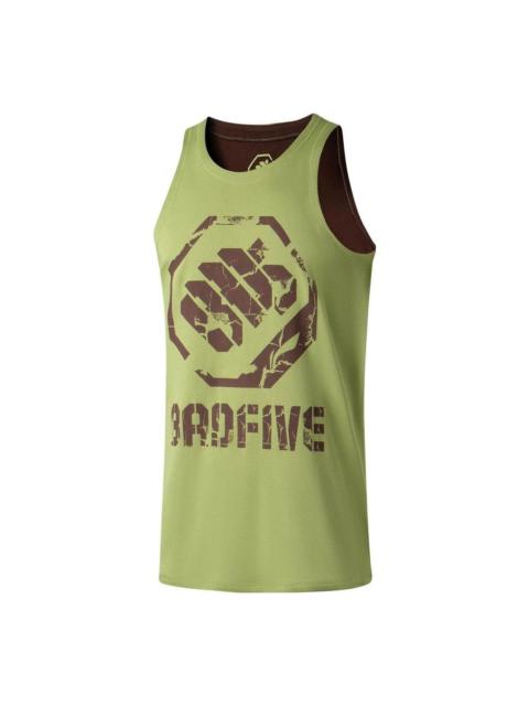 Li-Ning BadFive Graphic Basketball Tank 'Moss Green' AAYT011-3