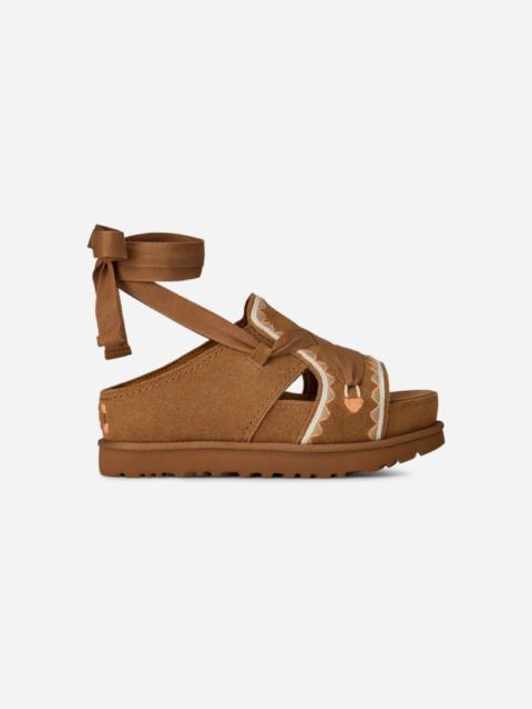 ® Women's Goldenstar Hi Artistitch Suede Sandals