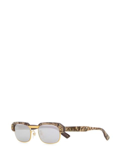 Gucci Women Printed Acetate And Metal Sunglasses