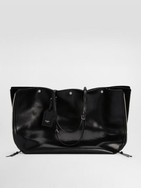 Atene calfskin shopping bag