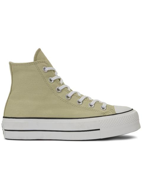 Converse Chuck Taylor All Star Lift Platform Seasonal Color Olive Aura White (W)