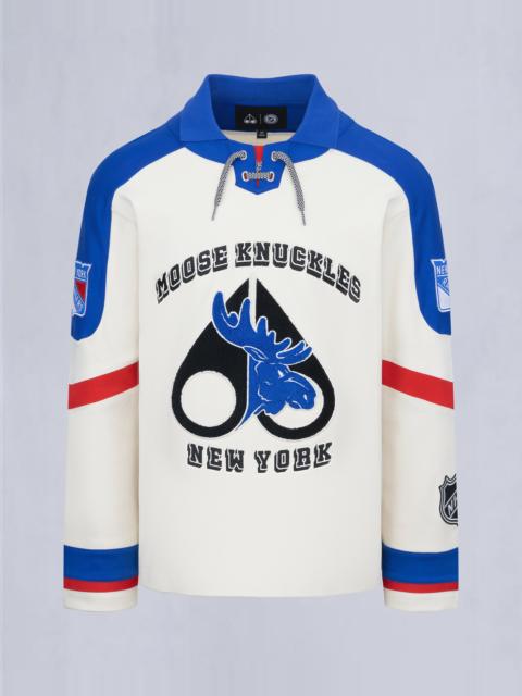 NHL X MOOSE KNUCKLES RANGERS POLO