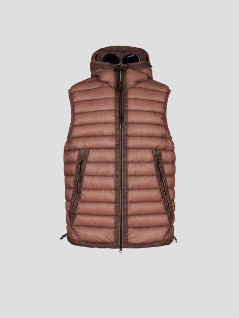 トップス C.P. COMPANY-GARMENT DYED VEST C.P. Company Navy Garment-Dyed Down Vest C.P. Company