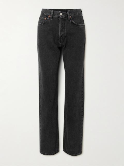 90s High-rise Straight-leg Organic And Recycled Jeans