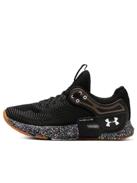 (WMNS) Under Armour Hovr Apex 2 Speckle Sports Shoes Black 3024558-001