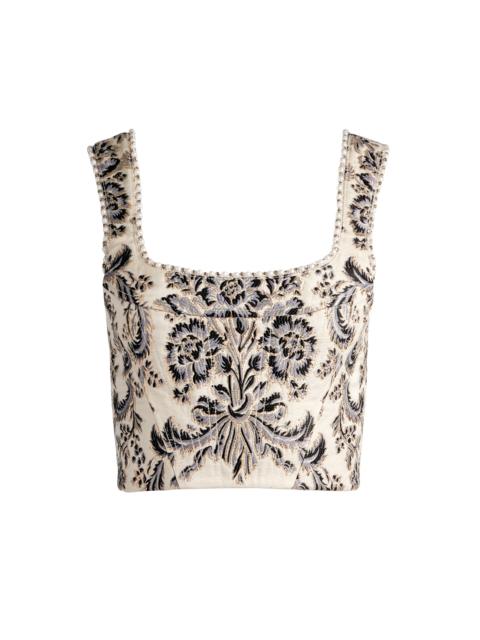GUINEVERE EMBELLISHED BUSTIER