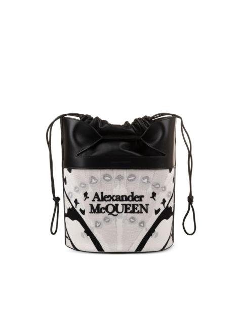 drawstring bucket bag