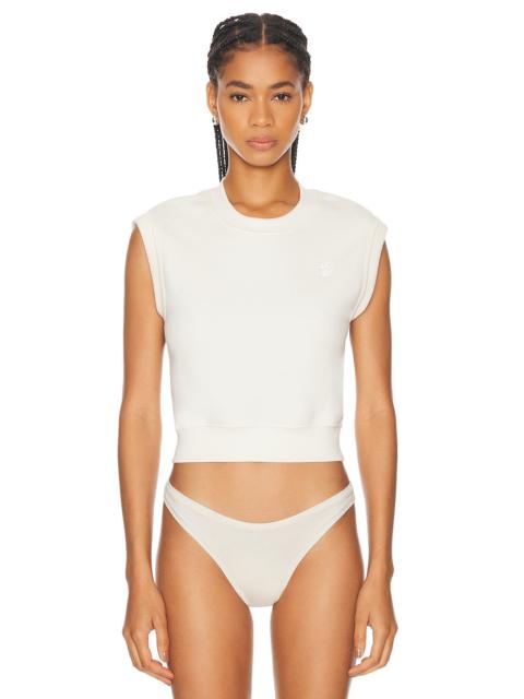 Sleeveless Crewneck Top