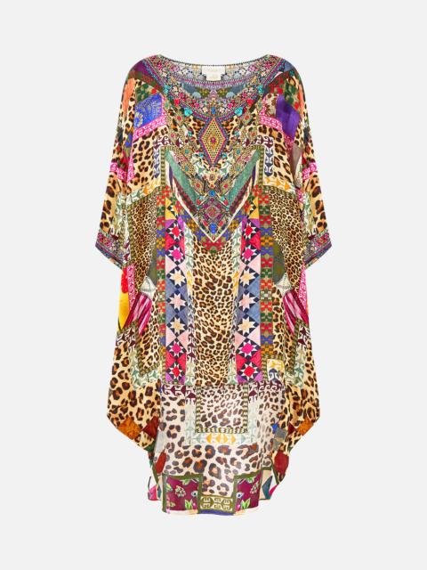 SCOOP BACK HEM DRESS