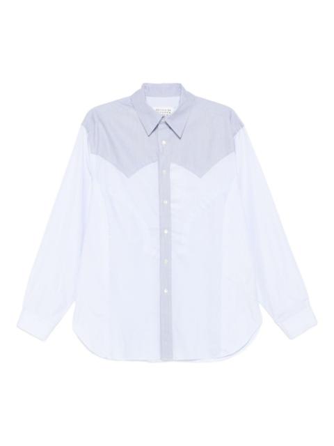 two-tone yoke shirt