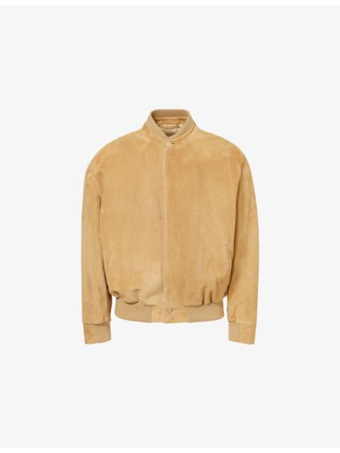 Naran Suede Bomber Jacket