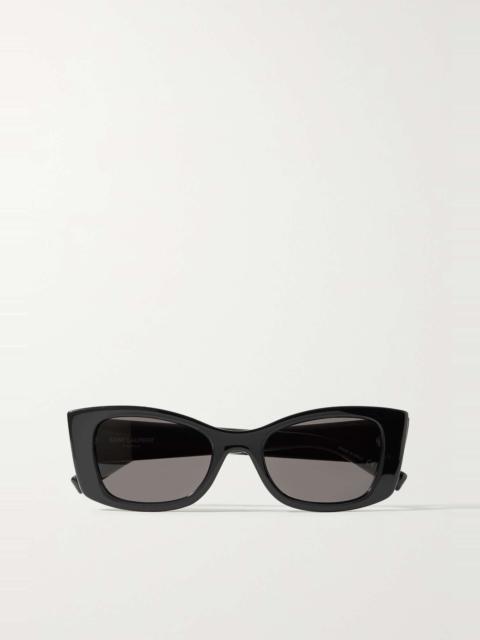 Cat-eye acetate sunglasses