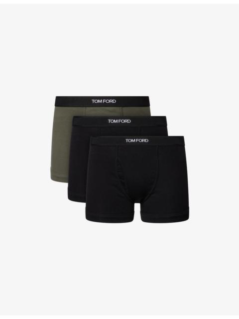 Classic Pack of Two Cotton-Jersey Boxer Briefs