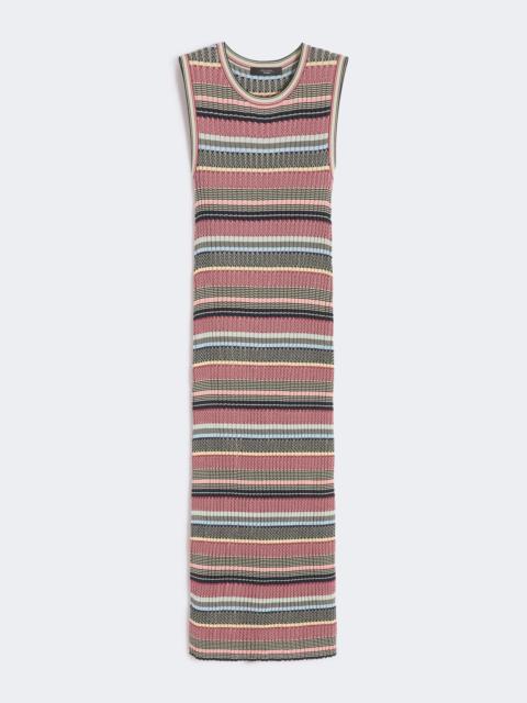 Viscose yarn midi dress - MULTICOLOUR
