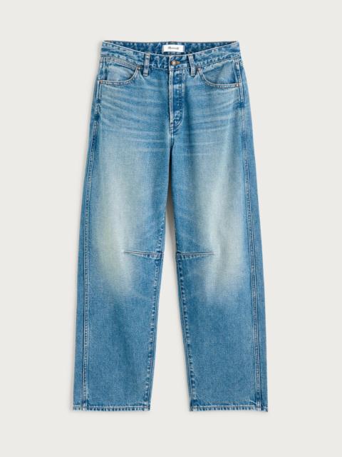 The Curvy Darted Barrel-Leg Jean