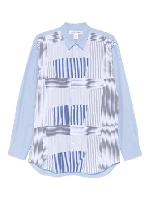 striped long-sleeve shirt