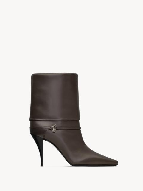 NIKI BOOTIES IN SMOOTH LEATHER