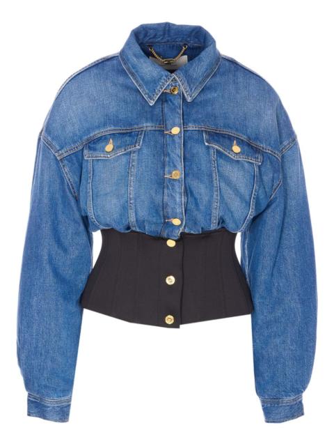 corset denim jacket