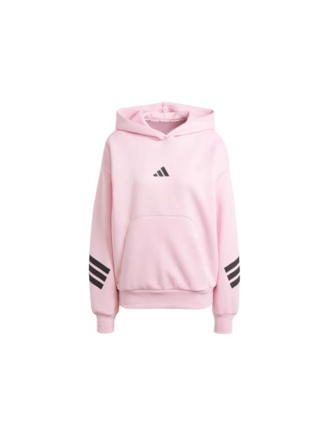 adidas Future Icons 3-Stripes Hoodie True Pink