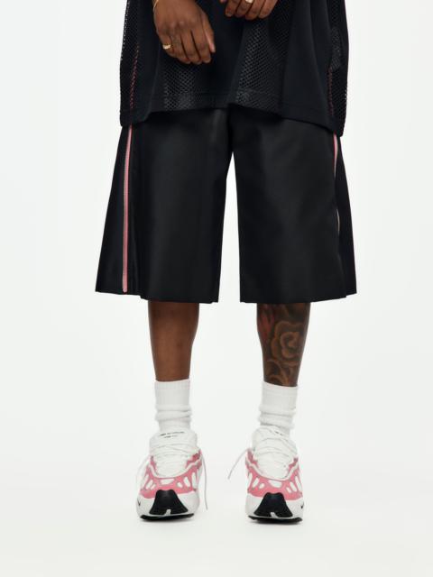 CDG HP POLY TROUSERS (BLACK)