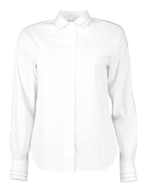 Long Sleeve Pleated Shirt