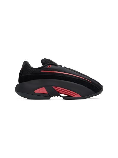 Black & Red Mad IIInfinity Sneakers