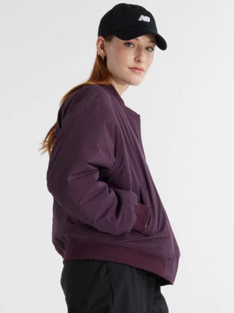 Women's Linear Heritage Woven Bomber Jacket