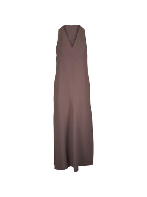 V-neck maxi dress