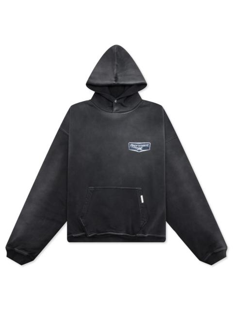 NOTHING FASTER HOODIE - STAINED BLACK