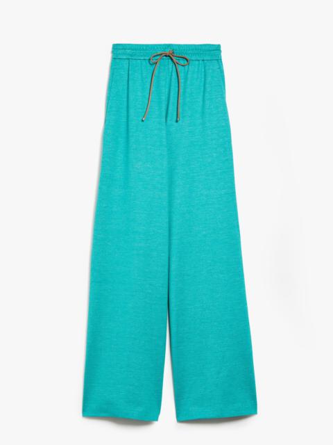 EOLIE Linen and cotton jersey trousers