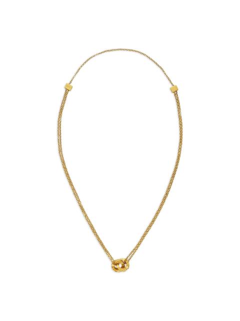 Greek-motif necklace