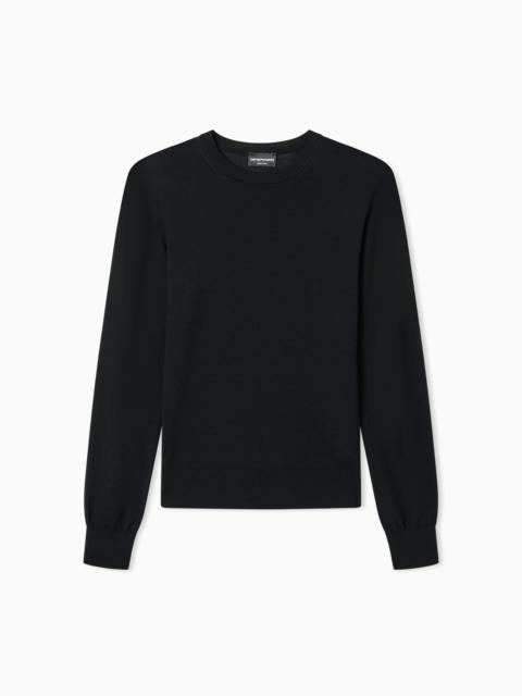 PURE VIRGIN WOOL JUMPER